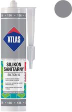 Zdjęcie Atlas Silikon Sanitarny 136 280ml  - Pyzdry