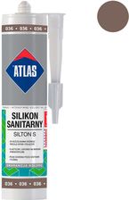 Zdjęcie Atlas Silikon Sanitarny 036 280ml  - Dobrzany