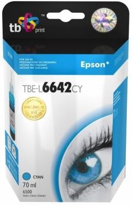 TB Print Zamiennik dla Epson L100/110/200/210/3xx/550 Cyan (TBE-L6642CY)