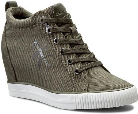 Sneakersy CALVIN KLEIN JEANS Ritzy R3551 Military Ceny i opinie Ceneo.pl