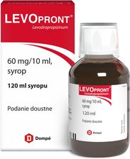 Levopront syrop na suchy kaszel 0,06g/10ml 120ml - Przeziębienie i grypa