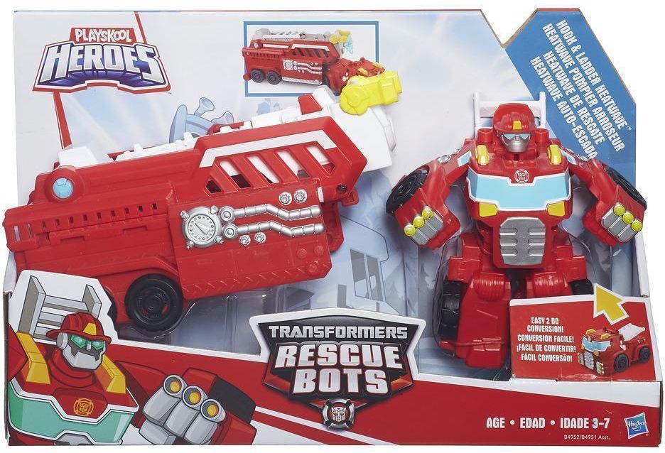Transformers Rescue Bots Po Polsku Bajka Hasbro Transformers Rescue Bots Hook & Ladder Heatwave B4952 - Ceny i