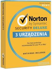 Norton Security Deluxe 3PC / 1Rok (021357598) - ranking Norton by Symantec 2023 