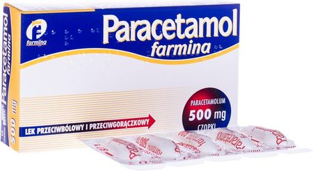 Farmina Paracetamol 500mg 10 czopków