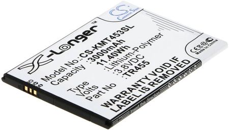 Cameron Sino Kazam Trooper 455 / TR455 3000mAh 11.40Wh Li-Polymer 3.8V (cskmt453sl)