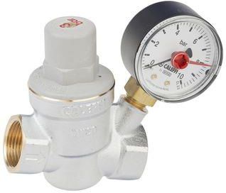Caleffi Reduktor ciśnienia wody z manometrem 3/4 PN16 1-6 BAR RCW02533251