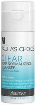 Paulas Choice Żel Oczyszczający do Skóry Tłustej Trądzikowej Clear Pore Normalizing Cleanser 30ml