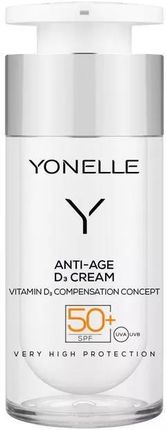 Krem Yonelle Anti-Age D3 Cream Spf50 Przeciwzmarszczkowy D3 Spf50 na dzień 30ml