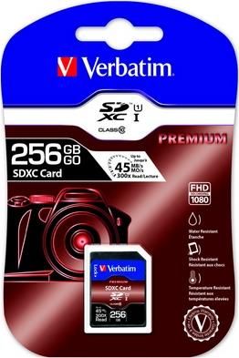 Verbatim SDXC 256GB Class 10 (44026)
