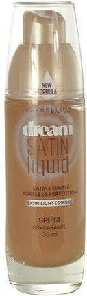 Maybelline New York Dream Satin Liquid Foundation Podkład 60 Caramel 30 ml