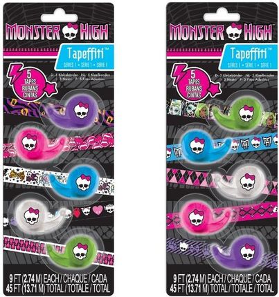 Tm Toys Monster High Kolorowe Taśmy 5Pak