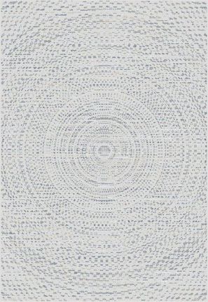 Dekoria Dywan Breeze Circles wool/cliff grey 160x230cm, 160x230cm