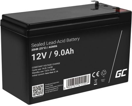 Batterie 12V 9Ah 6-DZF-9