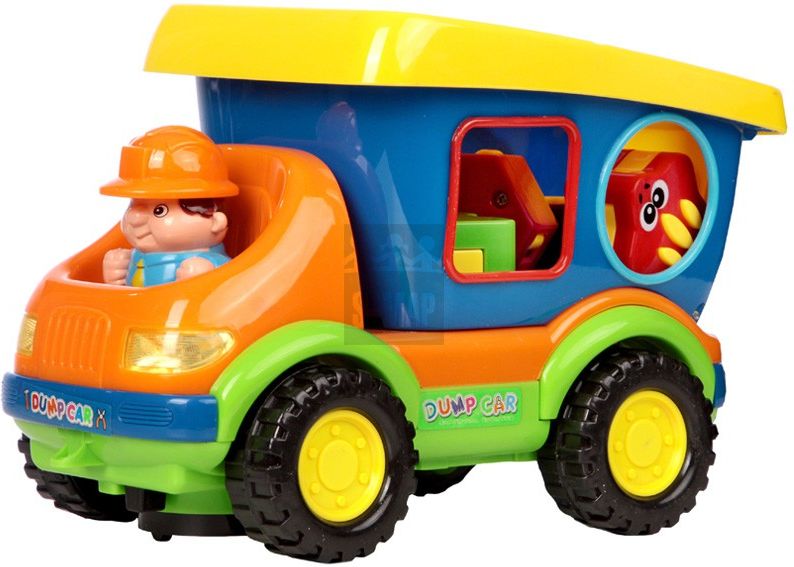 Huile Toys Wywrotka Wit Truck Auto Sorter Z Klockami 816 - Ceny i ...