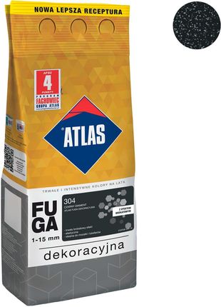 Atlas Fuga elastyczna BROKATOWA 304 czarny diament 2kg