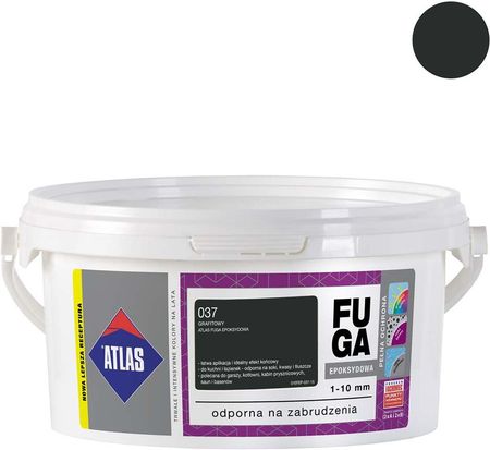 Atlas Fuga epoksydowa 037 grafitowy 2kg FU006AT2037