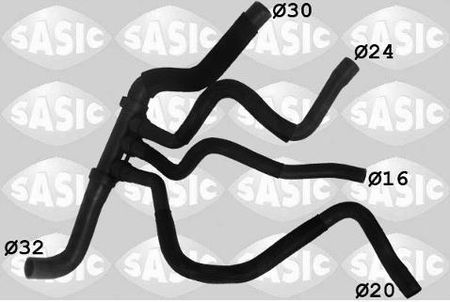 SASIC 3404122 Przewód elastyczny chłodnicy (3404122)