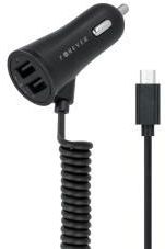 Forever Car Charger 2X Usb Micro Usb (GSM016481)