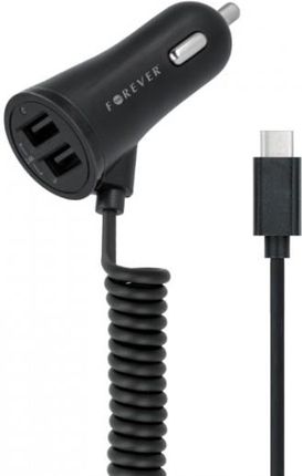 Forever Car Charger 2x USB type-C
