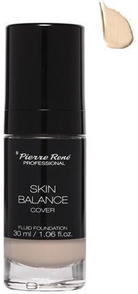 Pierre Rene Professional Skin Balance Cover Fluid Foundation wodoodporny podkład kryjący 27 Cream 30ml