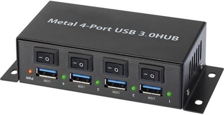 Renkforce Hub 4 Porty USB 3.0 (1318454)