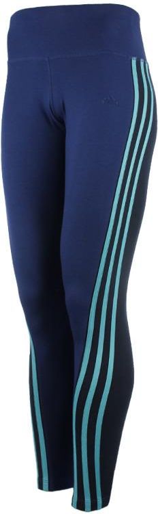 Legginsy damskie Adidas 3 Stripes Navy | After Shock.pl