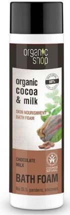 Organic Shop Organiczny Płyn do Kąpieli Czekoladowe Mleko 500ml