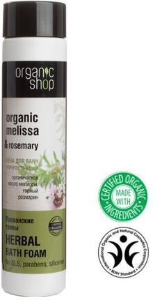 Organic Shop Organiczny Płyn Do Kąpieli Elastyczna Skóra 500 ml