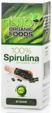 Bio Organic Foods 100% Spirulina 80 g 400 tabl.