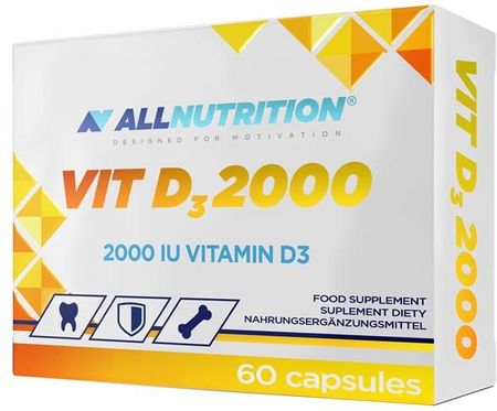 All Vitamin D3 2000 Max 60 kaps