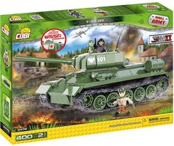 Zdjęcie COBI Small Army T-34/85 (COBI-2476A) - Drobin