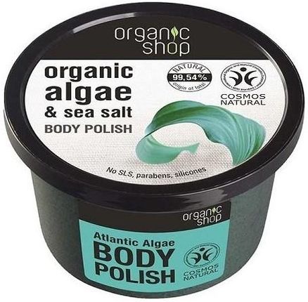 Organic Shop Organiczny Scrub do Ciała Atlantyckie Wodorosty 250ml