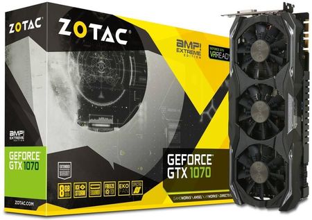 Zotac GeForce GTX 1070 AMP Extreme 8GB (ZT-P10700B-10P)