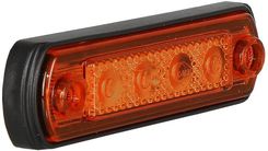 Lampa LED obrysowa LD 676 pomarańczowa 12/24V - Lampki obrysowe