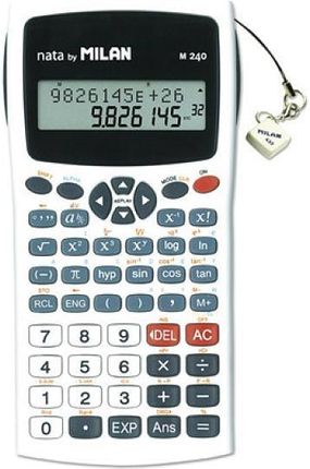 Milan Kalkulator Naukowy 240 Funkcji Biały