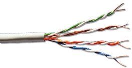 Kabel U/UTP kat5e drut A WG 24/1 100m DK-1511-V-1