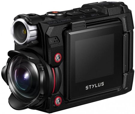 OLYMPUS - OLYMPUS STYLUS TG-TRACKER ブラック 4K WiFi対応 Kamera sportowa Olympus Stylus Tg-Tracker Czarny