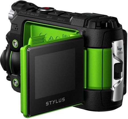 OLYMPUS - OLYMPUS STYLUS TG-TRACKER ブラック 4K WiFi対応 フィールドログカメラ「OLYMPUS STYLUS TG-Tracker（トラッカー