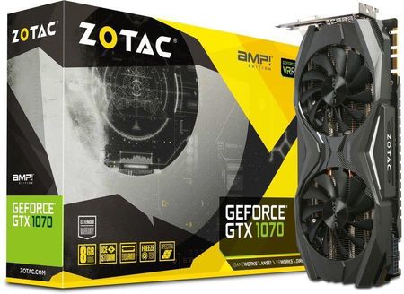 Zotac GeForce GTX 1070 AMP Edition 8GB (ZTP10700C10P) Karta