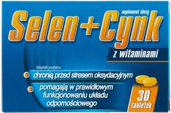 Aflofarm Selen+Cynk z witaminami 30 tabl. - zdjęcie 1