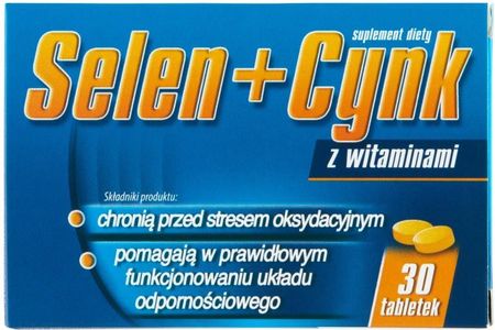 Aflofarm Selen+Cynk z witaminami 30 tabl.