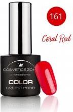 Cosmetics Zone Lakier Hybrydowy 161 Coral Red 7ml