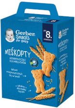 Zdjęcie Gerber miśkopty herbatniczki dla niemowląt i małych dzieci 180g - Warka