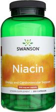 Zdjęcie Swanson Niacin 500 mg niacyna witamina B3 250 kaps. - Biskupiec