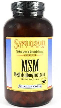 Swanson Ultra MSM 1000 mg 240 kaps.