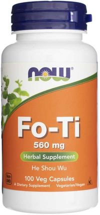 Now Foods Fo-Ti 560 mg 100 kaps.