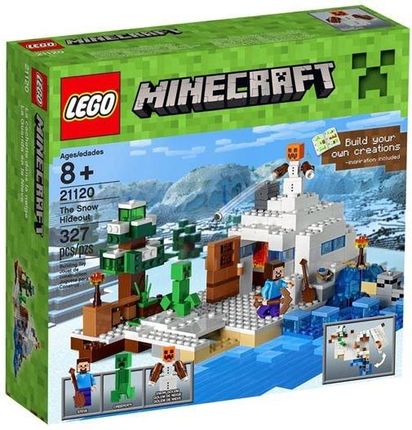 LEGO Minecraft 21120 Śnieżna kryjówka