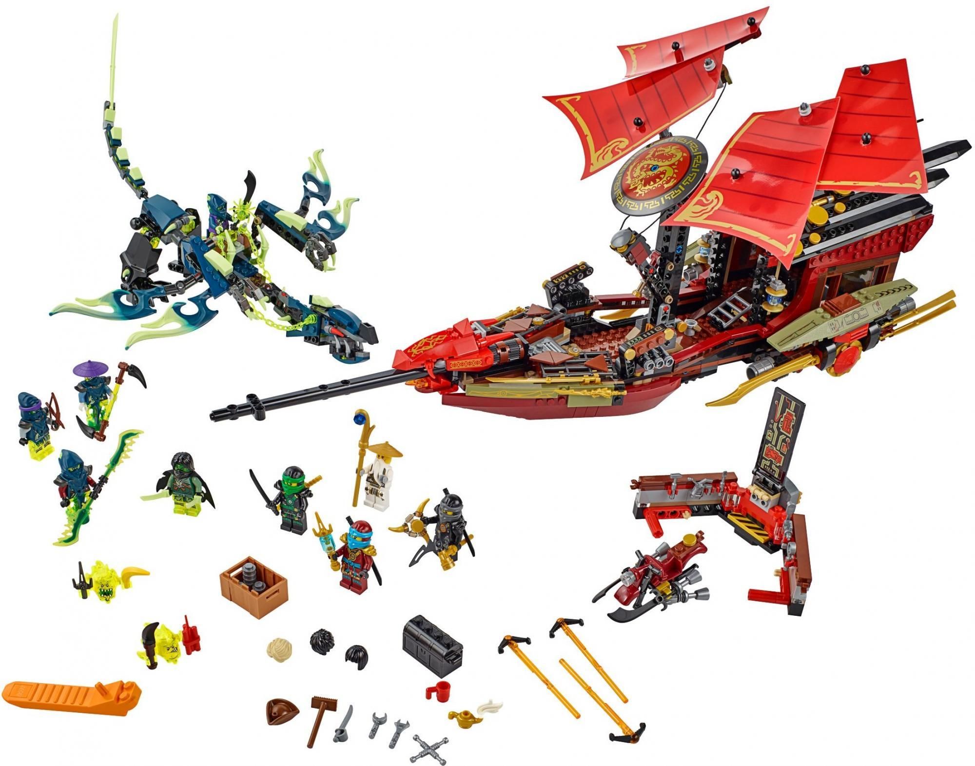Klocki Lego Ninjago Ostatni Lot Perły Przeznaczenia 70738 Ceny I