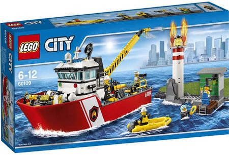 LEGO City 60109 Łódź strażacka 