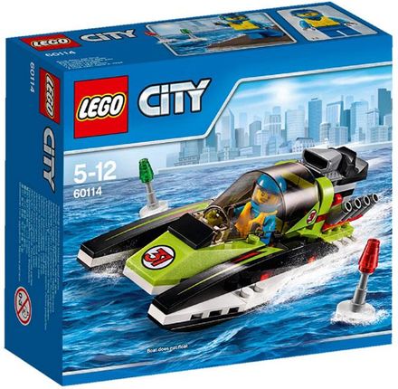 LEGO City 60114 Łódź wyścigowa 
